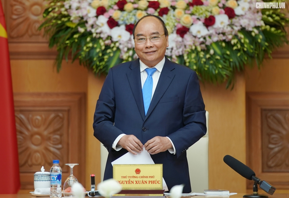 thu tuong nguyen xuan phuc gap mat cac nu doanh nhan tieu bieu