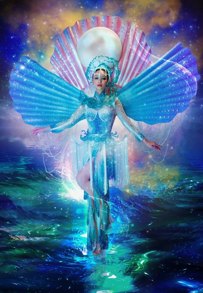 The Miss Globe 2022: Ý nghĩa  bộ trang phục dân tộc của Lâm Thu Hồng