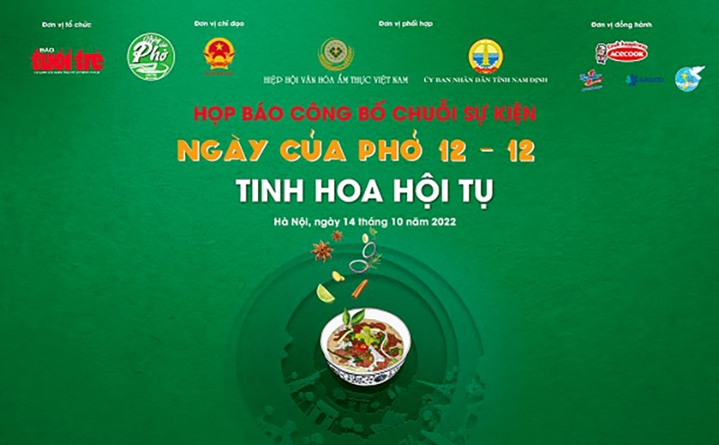 Chuỗi sự kiện Ngày của phở 12-12: Tinh hoa hội tụ