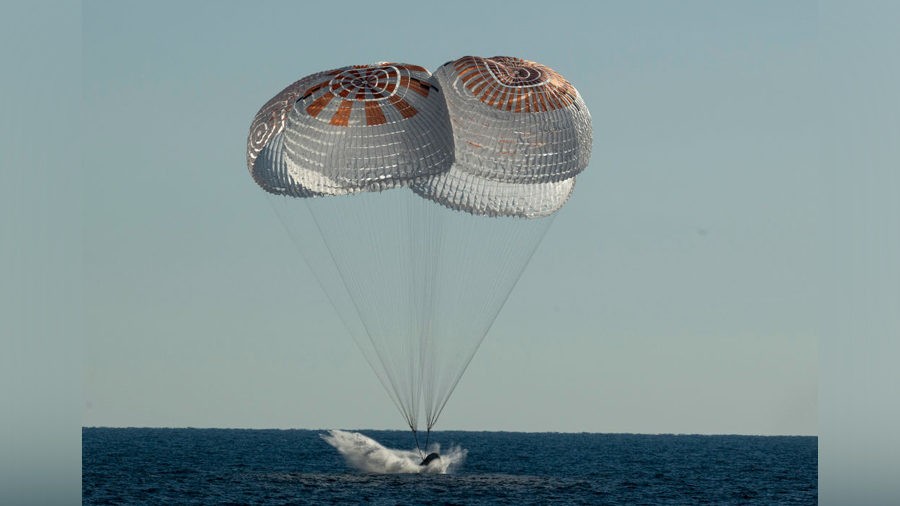 Đoàn phi hành gia của NASA trở về Trái đất an toàn