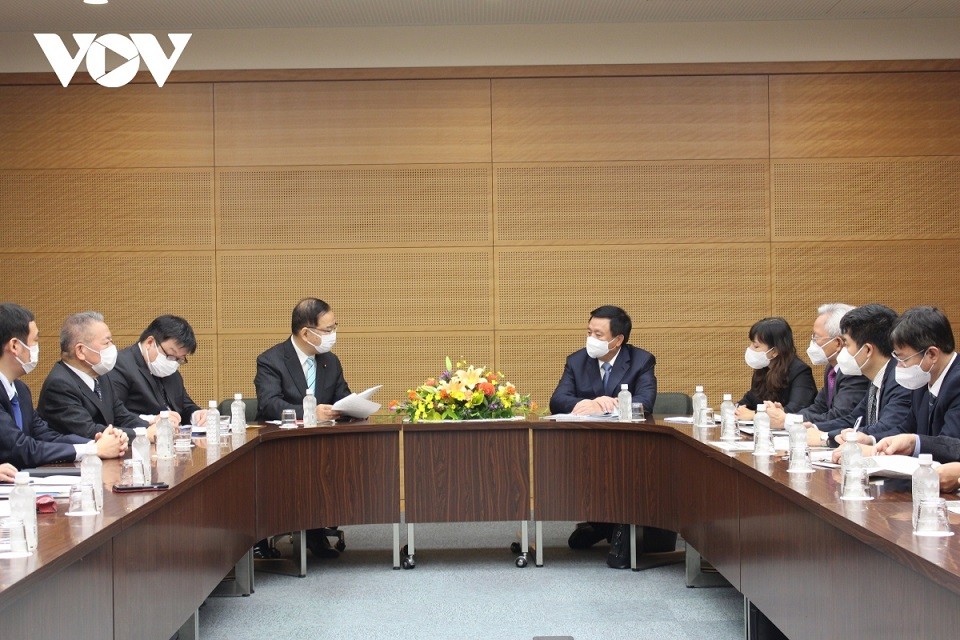 Đoàn đại biểu Đảng Cộng sản Việt Nam thăm và làm việc với lãnh đạo các chính đảng, các cơ quan chính phủ Nhật Bản