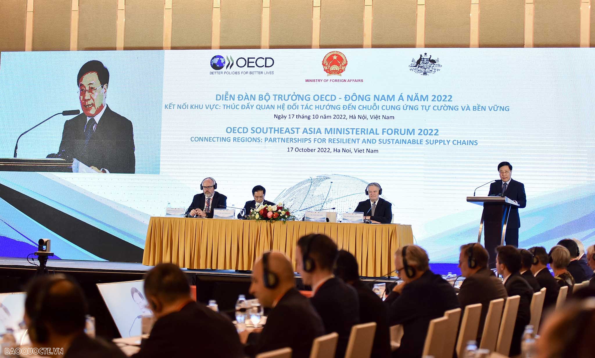 Thúc đẩy quan hệ đối tác OECD và Đông Nam Á vì chuỗi cung ứng tự cường và bền vững Thúc đẩy quan hệ đối tác OECD và Đông Nam Á vì chuỗi cung ứng tự cường và bền vững