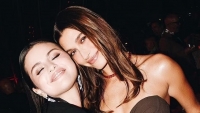 Những hình ảnh thân thiết của ca sĩ Selena Gomez và người mẫu Hailey Bieber khi dự sự kiện