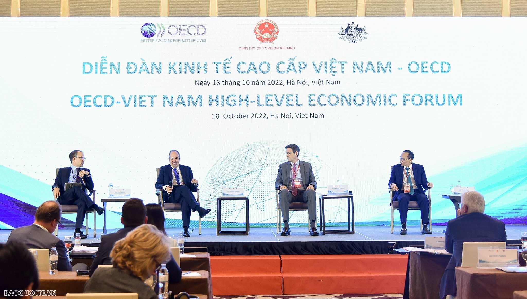 Diễn đàn kinh tế cao cấp Việt Nam-OECD năm 2022: Vì mục tiêu phát triển bền vững Diễn đàn kinh tế cao cấp Việt Nam-OECD năm 2022: Vì mục tiêu phát triển bền vững