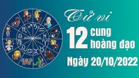 Tử vi 12 cung hoàng đạo Thứ Năm ngày 20/10/2022: Bọ Cạp chán nản sự nghiệp