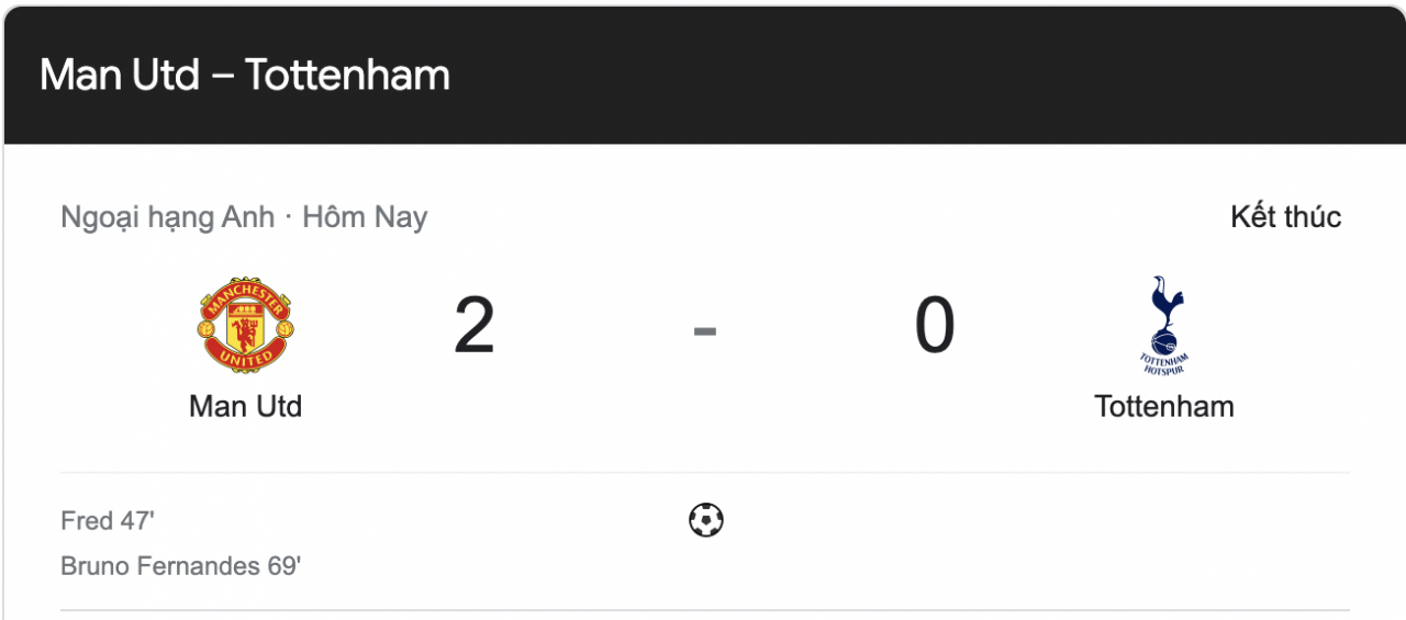 Link xem trực tiếp MU vs Tottenham (02h15 ngày 20/10) đại chiến tâm điểm vòng 12 Ngoại hạng Anh
