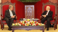 Tổng Bí thư Nguyễn Phú Trọng tiếp Tổng thư ký Liên hợp quốc António Guterres