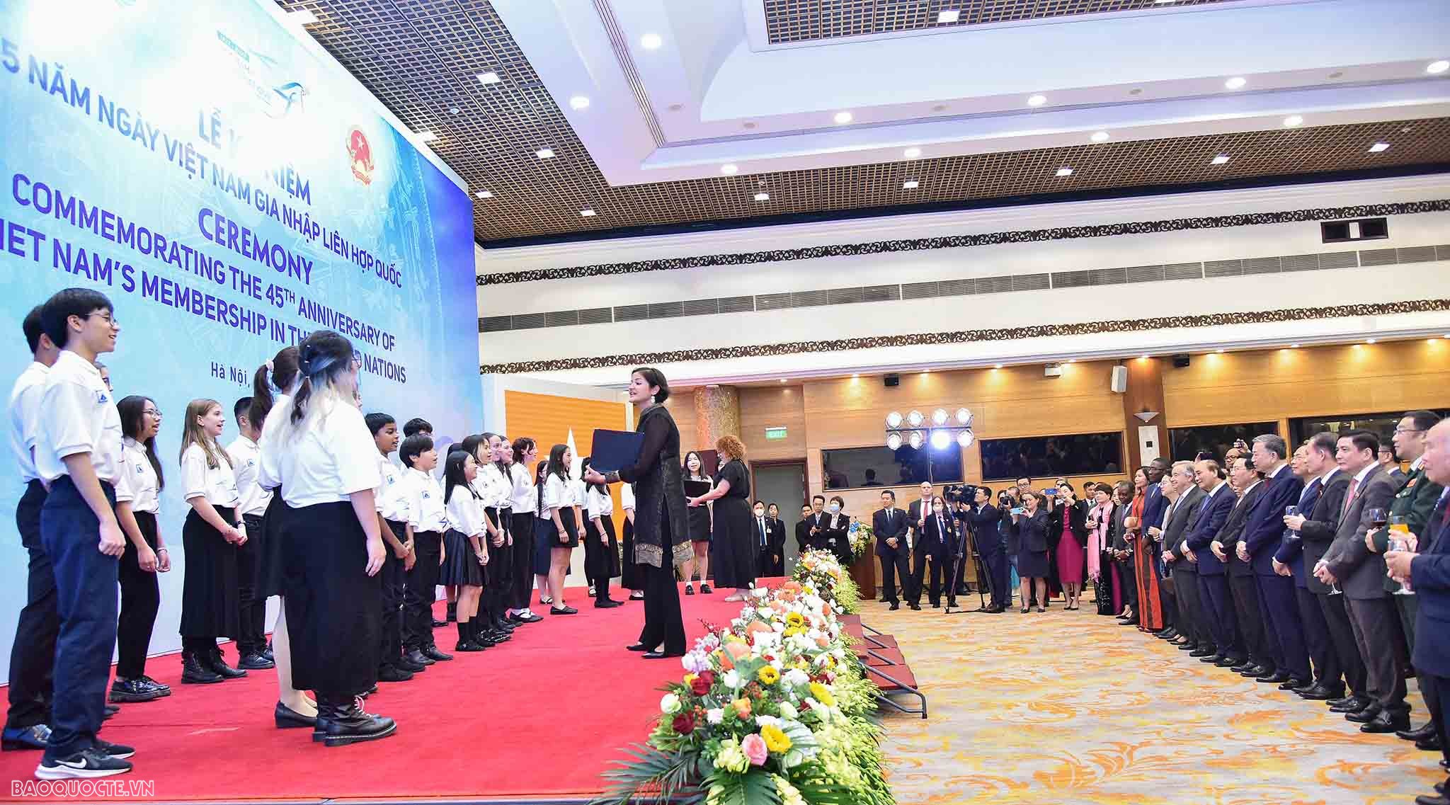 Lễ kỷ niệm 45 năm Liên hợp quốc