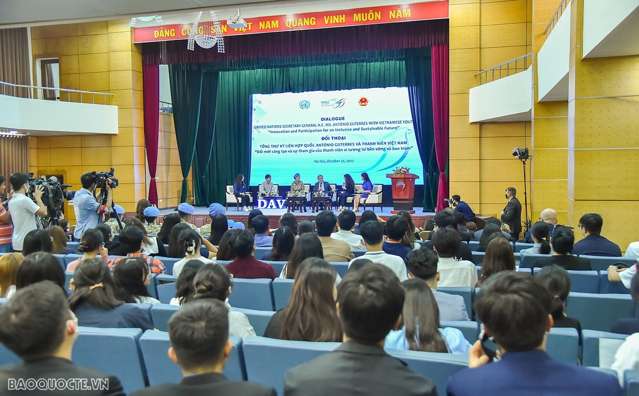 Tổng thư ký LHQ gửi gắm thông điệp về đoàn kết tới thanh niên Việt Nam