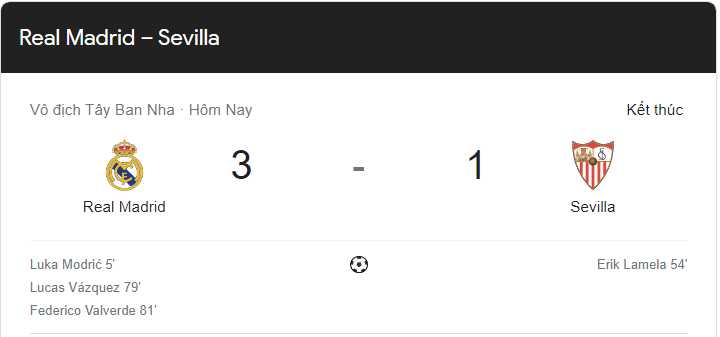 Link xem trực tiếp Real Madrid vs Sevilla (02h00 ngày 23/10) vòng 11 La Liga Link xem trực tiếp Real Madrid vs Sevilla (02h00 ngày 23/10) vòng 11 La Liga