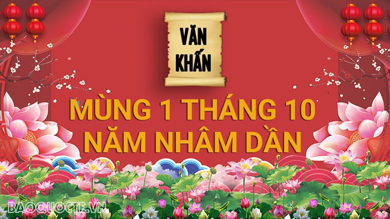 Văn khấn mùng 1 tháng 10 Âm lịch năm Nhâm Dần 2022, bài cúng gia tiên và thần linh theo truyền thống Việt Nam