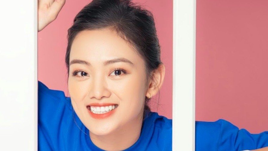 Nhan sắc nổi bật và thành tích học tập xuất sắc của Hoa khôi bóng chuyền Nguyễn Thu Hoài