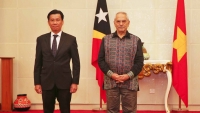 Đại sứ Tạ Văn Thông trình Thư ủy nhiệm lên Tổng thống Timor-Leste