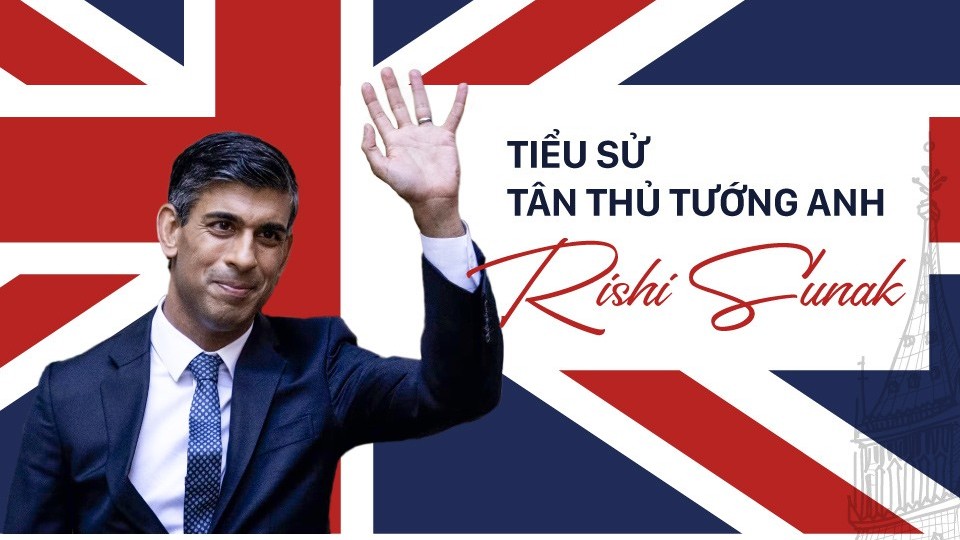 Tiểu sử tân Thủ tướng Anh Rishi Sunak