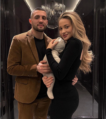 Người vợ tài năng và nhan sắc trời phú của cầu thủ Mateo Kovacic