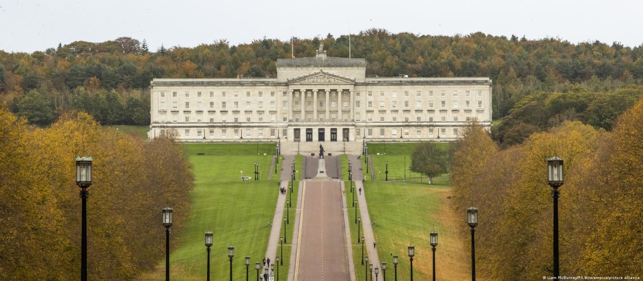 (10.29) Tòa nhà Stormont, trụ sở cơ quan lập pháp của Bắc Ireland. (Nguồn: PA Wire)