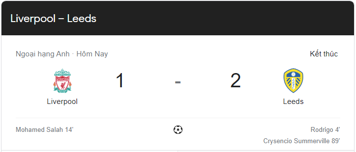 Link xem trực tiếp Liverpool vs Leeds (01h45 ngày 30/10) vòng 14 Ngoại hạng Anh Link xem trực tiếp Liverpool vs Leeds (01h45 ngày 30/10) vòng 14 Ngoại hạng Anh