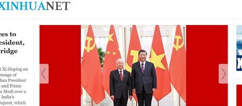 Truyền thông Trung Quốc đưa đậm nét kết quả chuyến thăm của Tổng Bí thư Nguyễn Phú Trọng