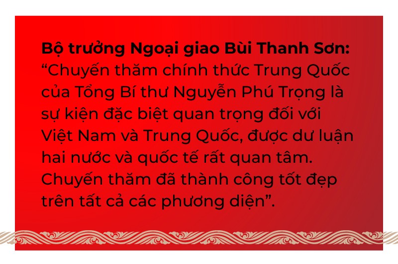 Toàn cảnh chuyến thăm chính thức Trung Quốc của Tổng Bí thư: Kết quả phong phú, thành công tốt đẹp, ấn tượng sâu sắc