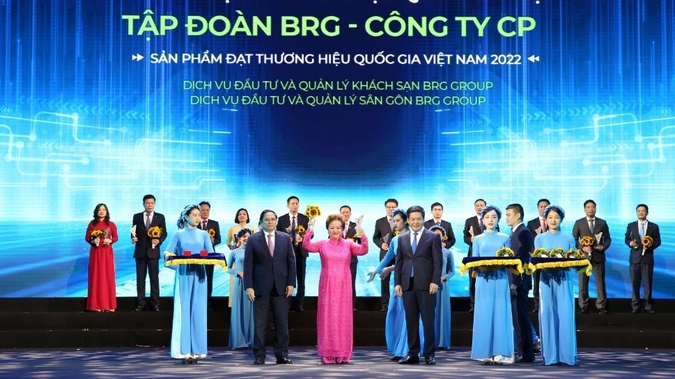 Nhiều thương hiệu thuộc Tập đoàn BRG được vinh danh 'Thương hiệu Quốc gia Việt Nam năm 2022'