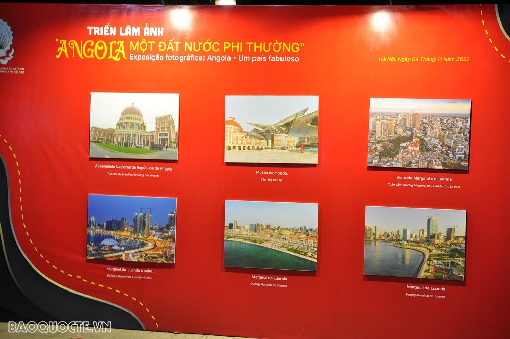 Một số bức ảnh tiêu biểu tại triển lãm. (Ảnh: Thanh Xuân)