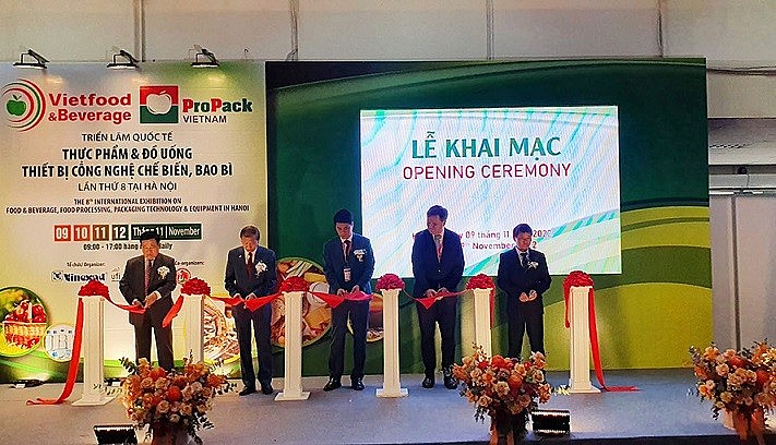 Hơn 250 doanh nghiệp từ 10 quốc gia và vùng lãnh thổ tham dự Vietfood & Beverage- Propack