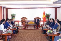 Thủ tướng Phạm Minh Chính tiếp Phó Thủ tướng Campuchia Men Sam An