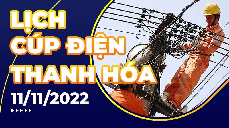 Lịch cúp điện Thanh Hóa Lịch cúp điện Thanh Hóa
