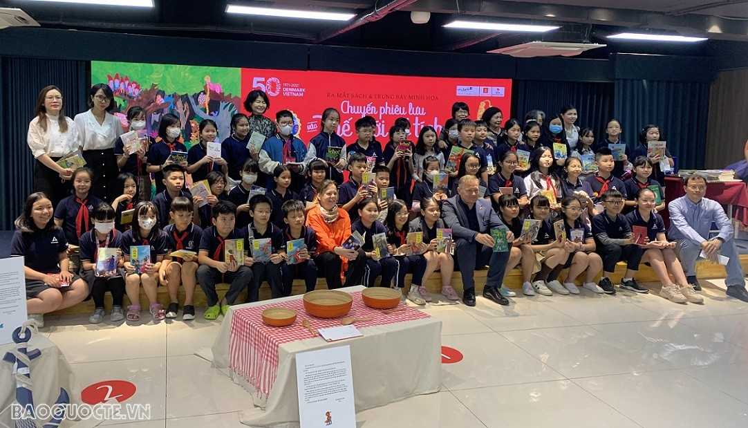 Đưa 'Chuyến phiêu lưu vào thế giới cổ tích' Đan Mạch đến với Việt Nam. (Ảnh: Hạnh Lê)