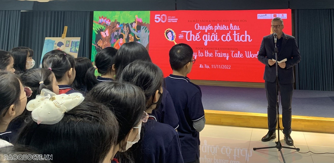 Đưa 'Chuyến phiêu lưu vào thế giới cổ tích' Đan Mạch đến với Việt Nam. (Ảnh: Hạnh Lê)