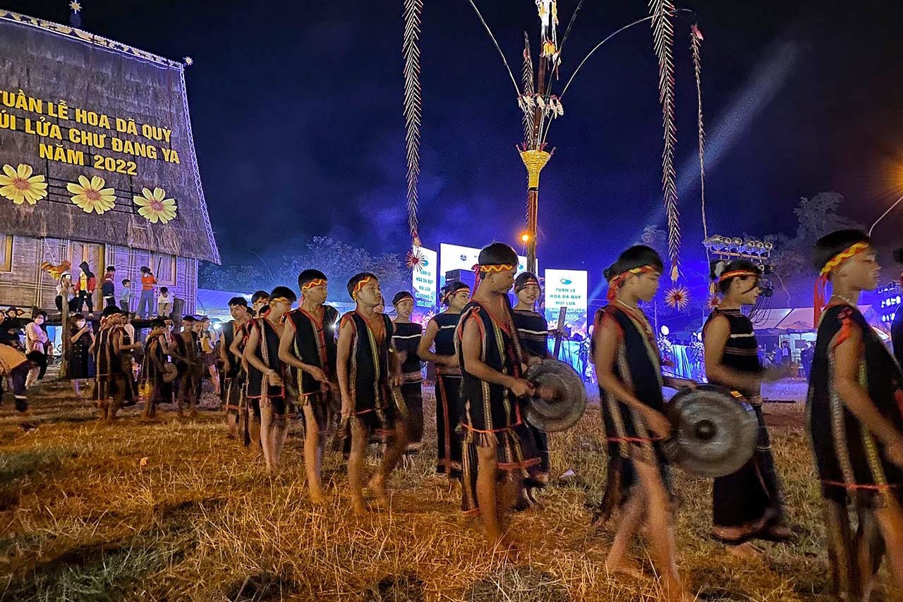Nhiều hoạt động văn hóa đậm chất Tây Nguyên tại Tuần lễ hoa dã quỳ - núi lửa Chư Đang Ya 2022