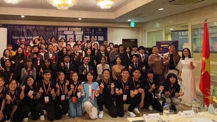 Thanh niên, sinh viên Việt Nam thi tranh biện bằng tiếng Nhật