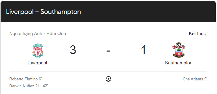 Link xem trực tiếp Liverpool vs Southampton (22h00 ngày 12/11) vòng 16 Ngoại hạng Anh