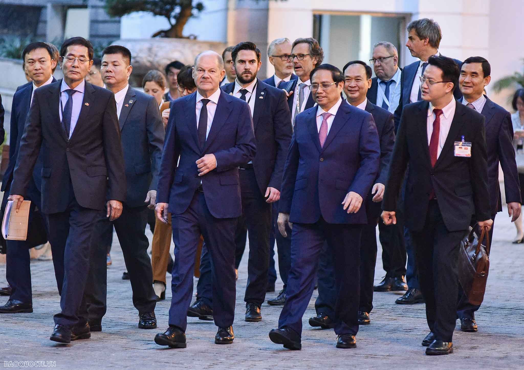 Thủ tướng Đức: Việt Nam là một đối tác rất quan trọng của Chính phủ và doanh nghiệp Đức Thủ tướng Đức: Việt Nam là một đối tác rất quan trọng của Chính phủ và doanh nghiệp Đức