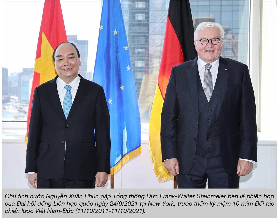 Nắm bắt cơ hội 'vàng' đưa quan hệ Đối tác chiến lược Việt Nam-Đức lên tầm cao mới