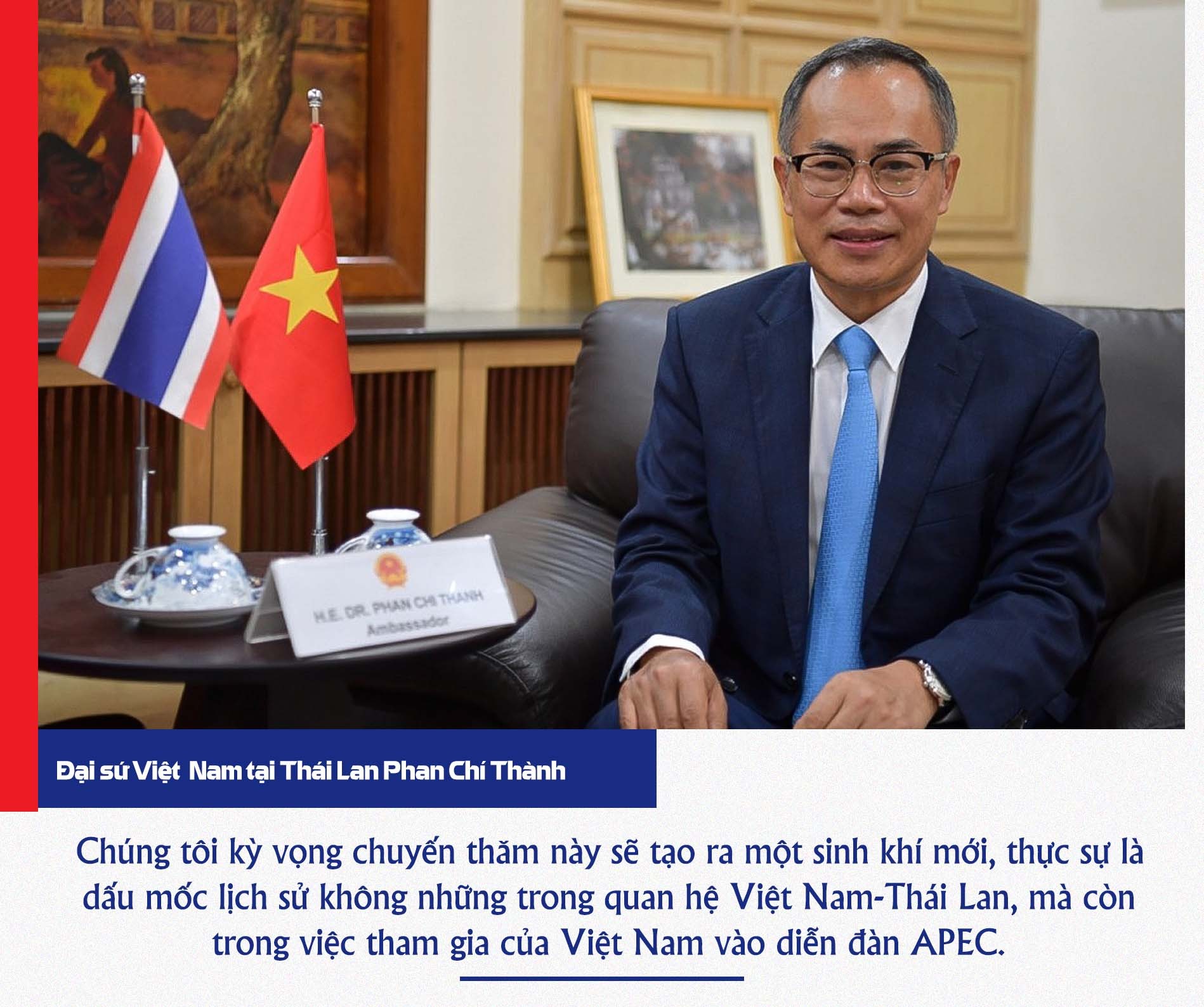 Chủ tịch nước Nguyễn Xuân Phúc là lãnh đạo nước ngoài đầu tiên thăm chính thức Thái Lan dịp APEC