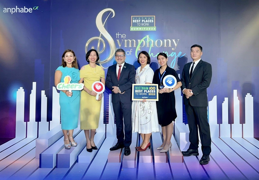 AstraZeneca được vinh danh trong Bảng xếp hạng 100 nơi làm việc tốt nhất Việt Nam