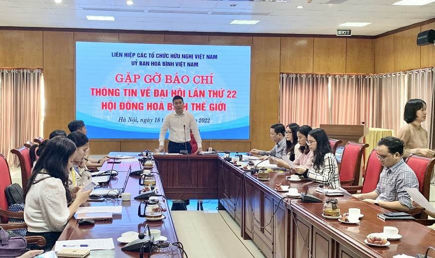 Lần đầu tiên Việt Nam đăng cai Đại hội Hội đồng Hòa bình thế giới Lần đầu tiên Việt Nam đăng cai Đại hội Hội đồng Hòa bình thế giới