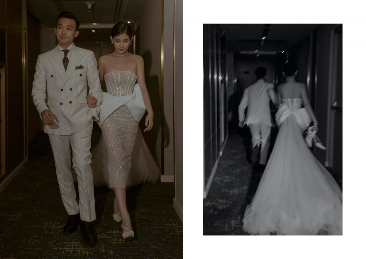 Khoảnh khắc hạnh phúc của cô dâu Ngân Anh Khoảnh khắc hạnh phúc của cô dâu Ngân Anh