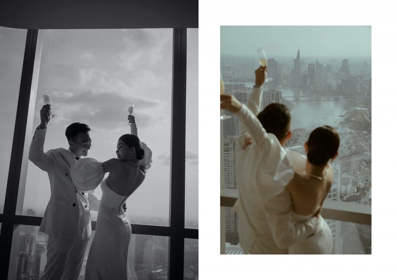 Khoảnh khắc hạnh phúc của cô dâu Ngân Anh Khoảnh khắc hạnh phúc của cô dâu Ngân Anh