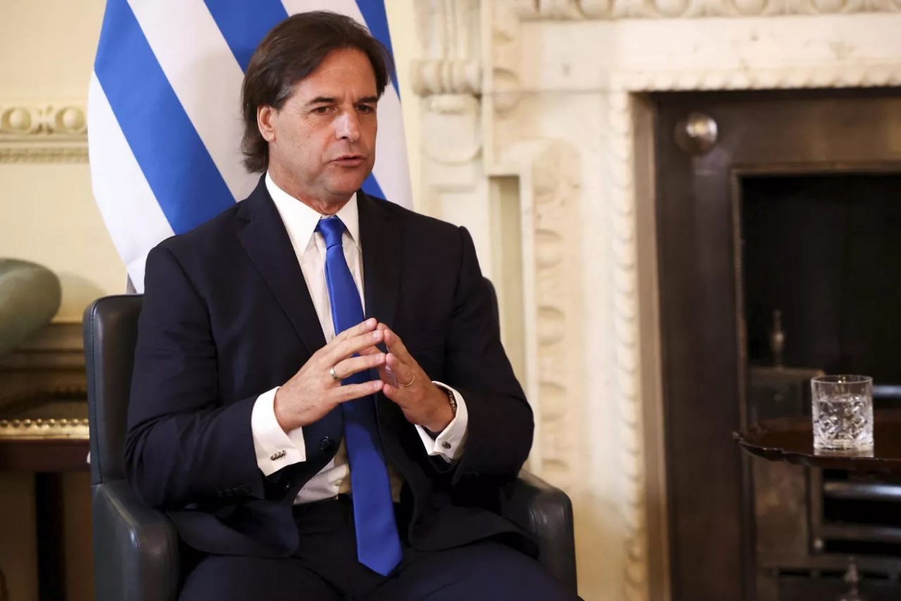 (11.10) Tổng thống Uruguay Luis Lacalle Pou cho biết gia nhập CPTPP là một phần trong chiến lược kinh tế quốc tế nhằm tìm kiếm thị trường mới. (Nguồn: AP) (11.10) Tổng thống Uruguay Luis Lacalle Pou cho biết gia nhập CPTPP là một phần trong chiến lược kinh tế quốc tế nhằm tìm kiếm thị trường mới. (Nguồn: AP)