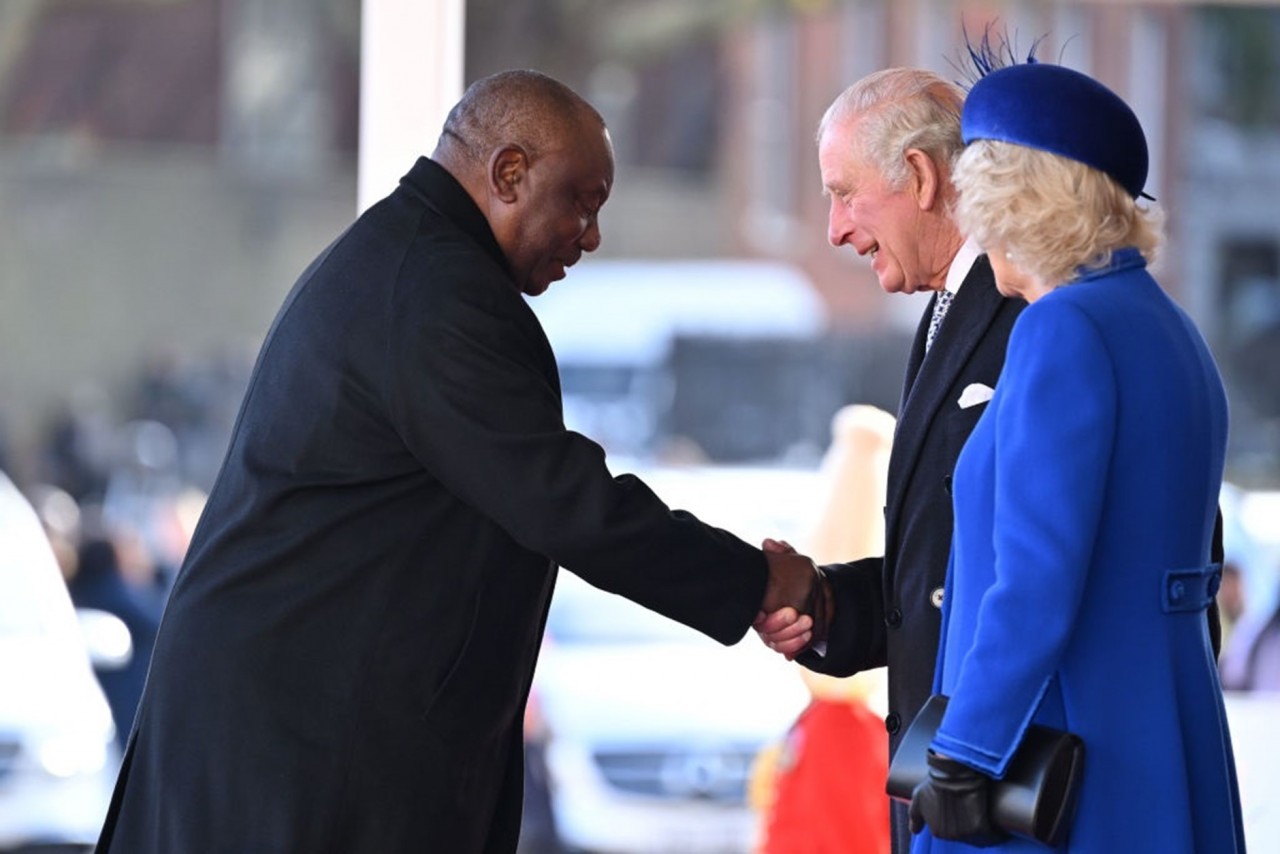 Ngày 22/11, Tổng thống Cyril Ramaphosa bắt đầu “chuyến thăm lịch sử” kéo dài 2 ngày tới Anh.