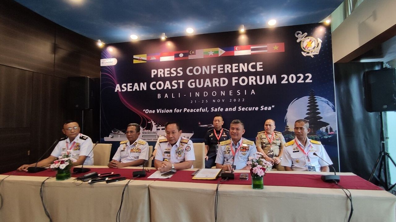 Indonesia lần đầu tiên đăng cai Diễn đàn Cảnh sát biển ASEAN. (Nguồn: Kompas)