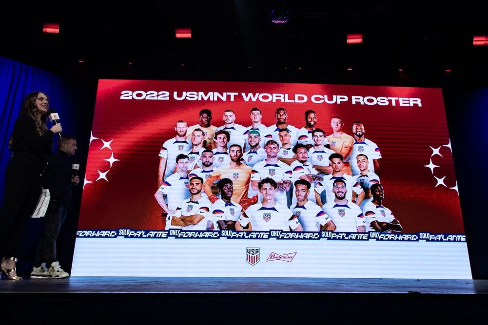 Danh sách tuyển thủ Mỹ tham dự World Cup 2022