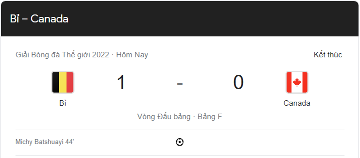 Link xem trực tiếp Bỉ vs Canada (02h00 ngày 24/11) bảng F World Cup 2022 - trực tiếp VTV3 Link xem trực tiếp Bỉ vs Canada (02h00 ngày 24/11) bảng F World Cup 2022 - trực tiếp VTV3