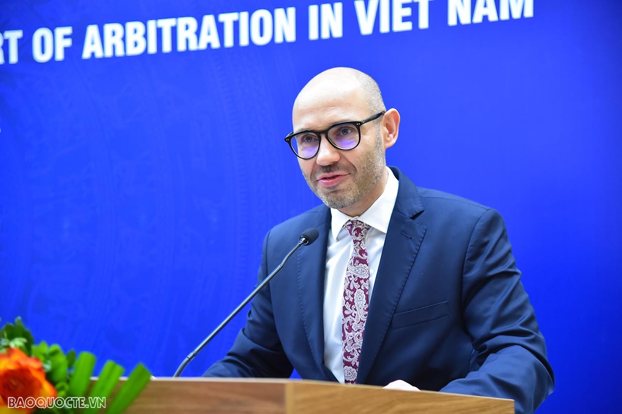 Toàn cảnh Lễ khai trương Văn phòng đại diện của Toà trọng tài thường trực (PCA) tại Hà Nội qua ảnh