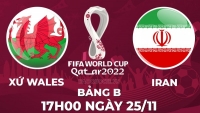 Link xem trực tiếp Xứ Wales vs Iran (17h00 ngày 25/11) bảng B World Cup 2022 - trực tiếp VTV5