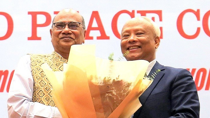 Tổng thư ký Tổ chức Hòa bình và Đoàn kết toàn Ấn Độ được bầu làm Chủ tịch Hội đồng Hòa bình thế giới nhiệm kỳ mới