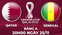 Link xem trực tiếp Qatar vs Senegal (20h00 ngày 25/11) bảng A World Cup 2022 - trực tiếp VTV2