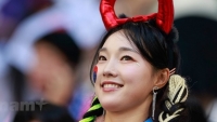 World Cup 2022: Những bóng hồng xinh đẹp trên khán đài cổ vũ đội tuyển Hàn Quốc và Uruguay